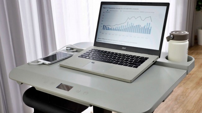 Acer เปิดตัว eKinekt Bike Desk โต๊ะทำงานสำหรับผู้ไม่มีเวลาออกกำลังกาย