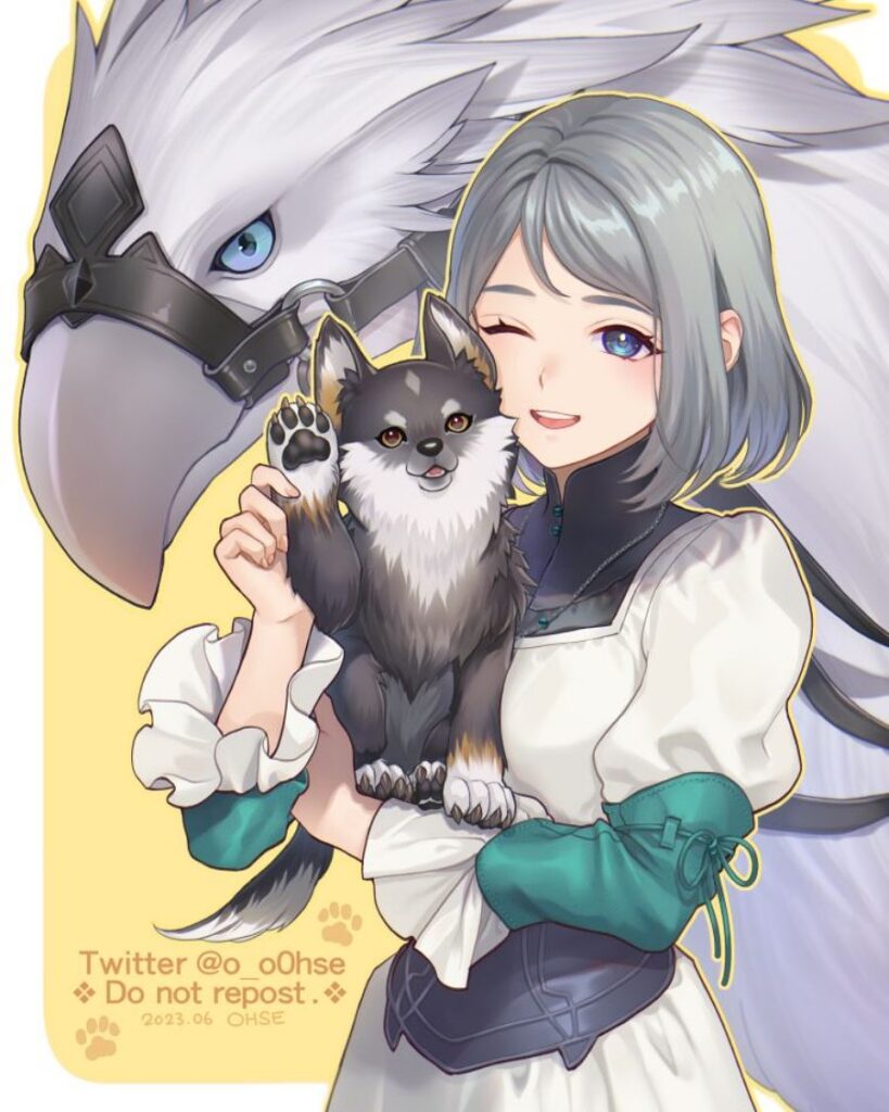 รวมแฟนอาร์ต Jill จาก Final Fantasy XVI