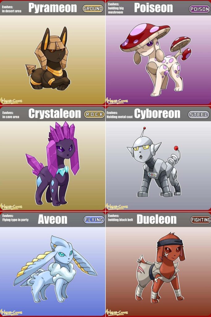 30 แฟนอาร์ต Eevee ที่อยากให้มีจริง 2 30 แฟนอาร์ต Eevee ที่อยากให้มีจริง