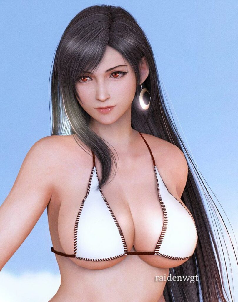 แฟนอาร์ต Tifa ในชุดสไตล์ Ada Wong 8 แฟนอาร์ต Tifa ในชุดสไตล์ Ada Wong