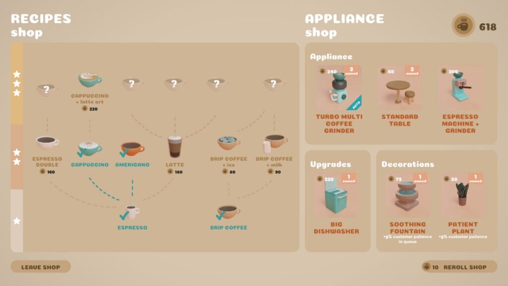 Coffee Caravan เกมจำลองธุรกิจการทำร้านกาแฟสไตล์ SD สามมิติ 4 coffee caravan โหลด