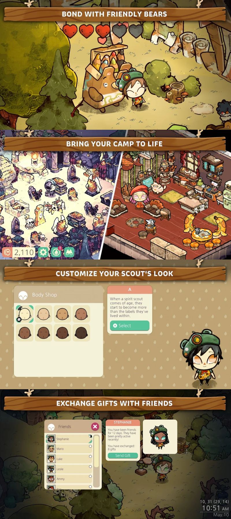 Cozy Grove Camp Spirit เปิดให้บริการทั้ง iOS/Android บนสโตร์ไทยแล้ว 3 Cozy Grove Camp Spirit โหลด เกม