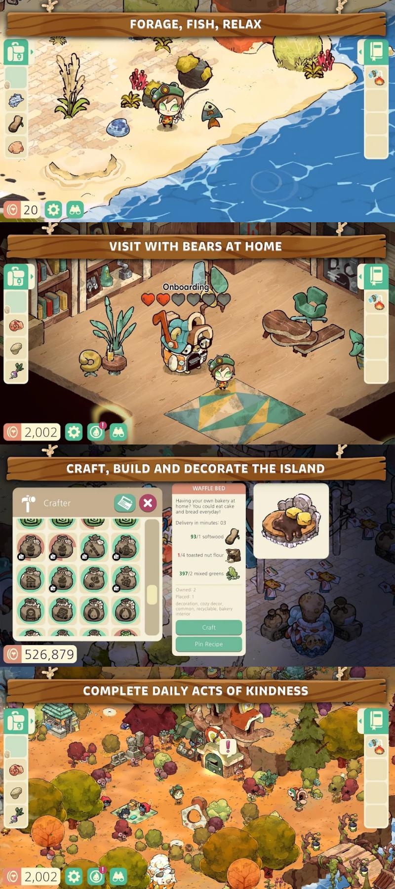 Cozy Grove Camp Spirit เปิดให้บริการทั้ง iOS/Android บนสโตร์ไทยแล้ว 4 Cozy Grove Camp Spirit โหลด