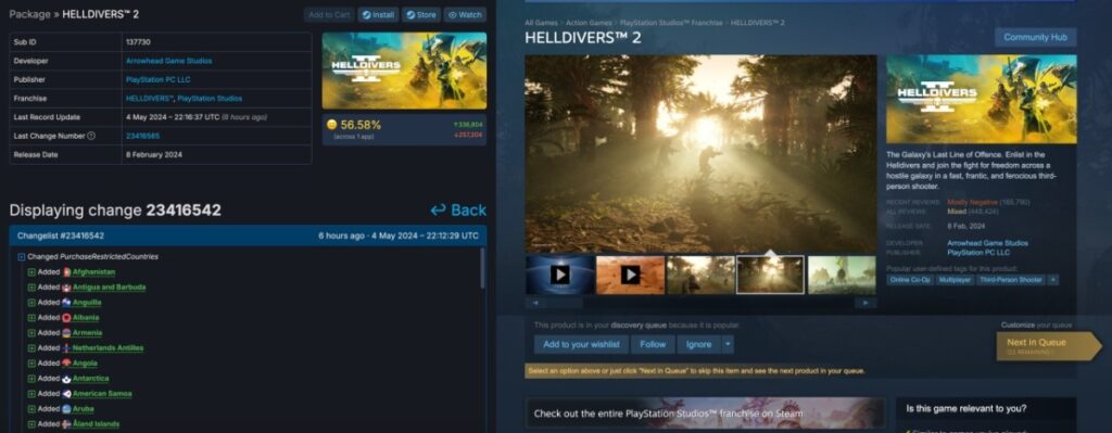 Sony ถอดเกม Helldivers 2 ออกจากประเทศที่ไม่รองรับ PSN แล้ว 2 Helldivers 2