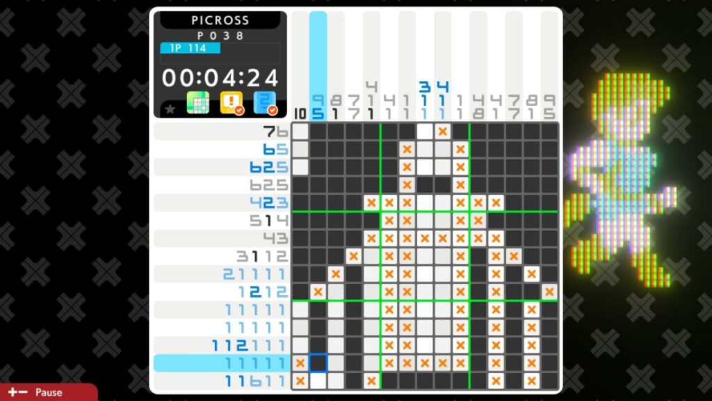 Picross S Namco Legendary