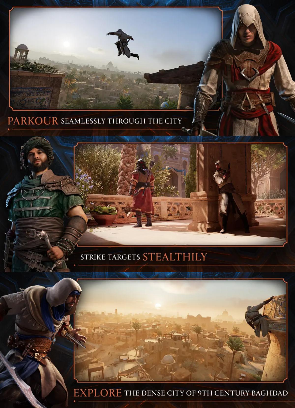 Assassin's Creed Mirage เปิดลงทะเบียนล่วงหน้าบน App Store ไทยแล้ว 4 Assassin's Creed Mirage ไทย โหลด