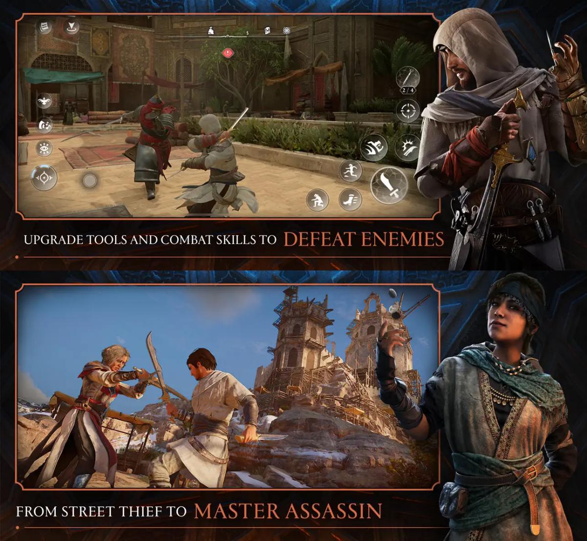 Assassin's Creed Mirage เปิดลงทะเบียนล่วงหน้าบน App Store ไทยแล้ว 5 Assassin's Creed Mirage มือถือ