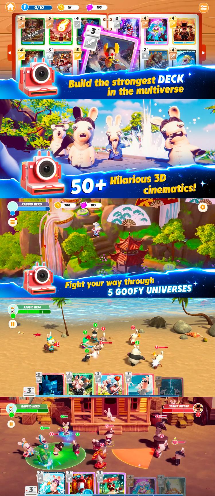 Rabbids: Legends of Multiverse เปิดลงทะเบียนล่วงหน้าบน Apple Arcade แล้ว 4 Rabbids: Legends of Multiverse