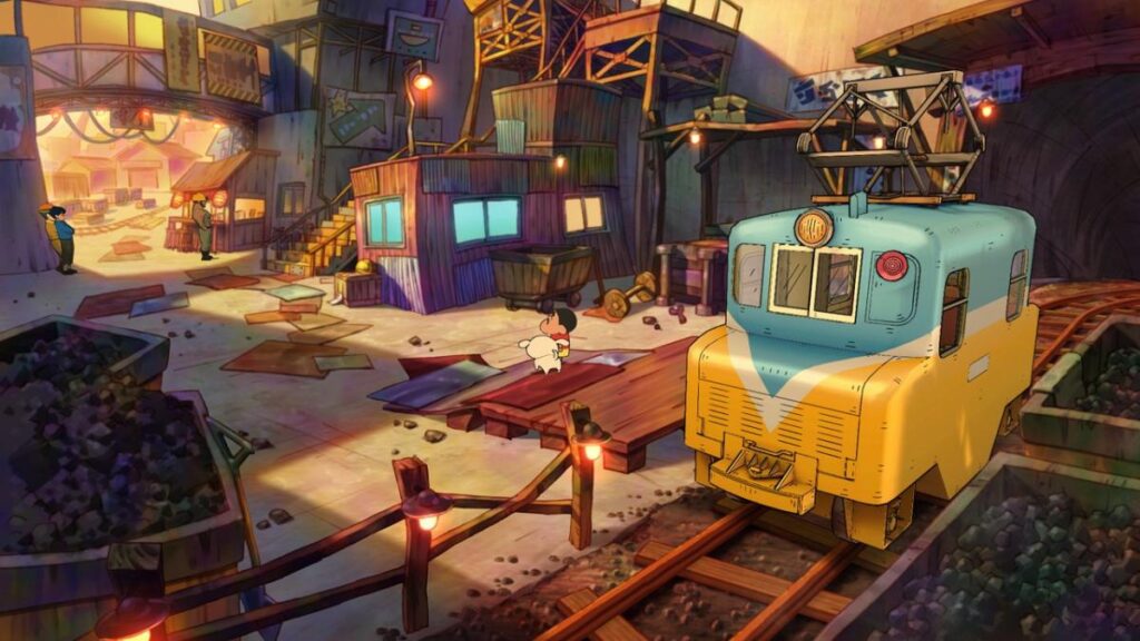Shinchan: Shiro and the Coal Town