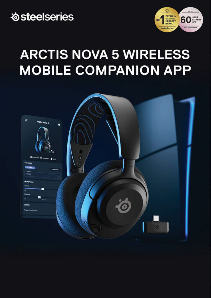 SteelSeries เปิดตัวหูฟังเกมพรีเมียม Arctis Nova 5 Series 3 SteelSeries เปิดตัวหูฟังเกมพรีเมียม Arctis Nova 5 Series