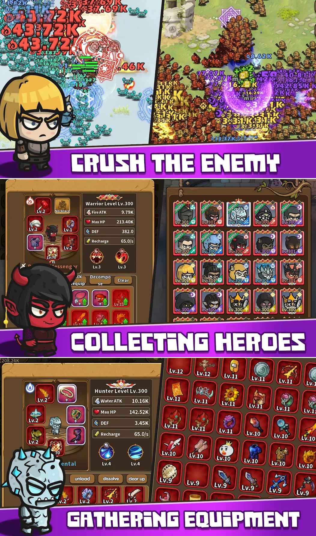 Heroes Go: Survivor เปิดให้บริการบนสโตร์ไทยแล้ว 4 Heroes Go