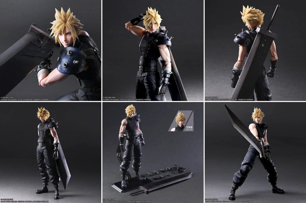 พี่เหลี่ยมเปิดให้สั่งจองฟิกเกอร์ Cloud และ Yuffie จาก Final Fantasy VII Rebirth 2 Final Fantasy VII Rebirth Cloud and Yuffie Play Arts Kai Pre Order Announced
