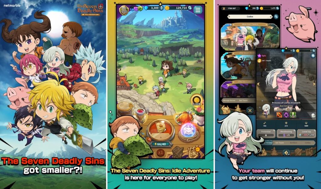 The Seven Deadly Sins: IDLE Adventure เปิดลงทะเบียนล่วงหน้าบนสโตร์ไทย 5 The Seven Deadly Sins IDLE Adventure Pre Register Announce