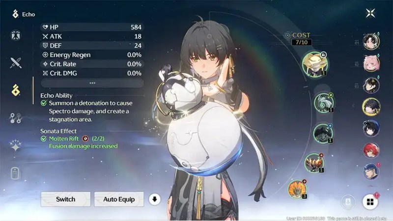 เจาะระบบ Echoes ภายในเกม Wuthering Waves 2 Wuthering Waves Echoes Detail