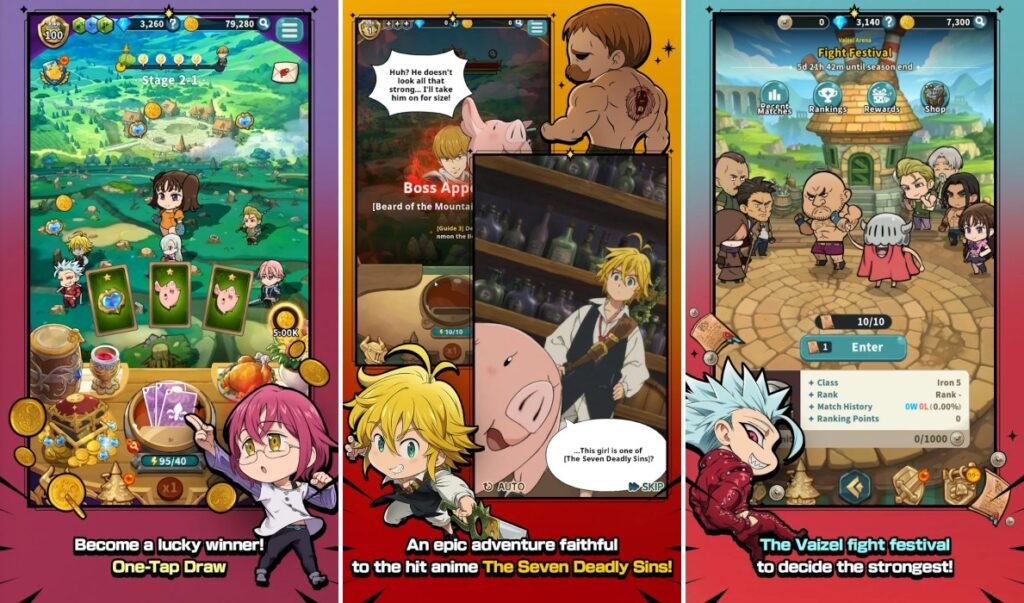 The Seven Deadly Sins: IDLE Adventure เปิดลงทะเบียนล่วงหน้าบนสโตร์ไทย 6 The Seven Deadly Sins IDLE Adventure Pre Register Announce