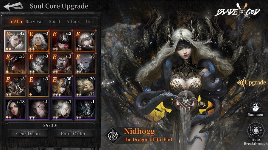 Blade of God X เกมมือถือ 3D Hardcore ARPG บู๊แหลกในตำนานปกรณัมนอร์ส เปิดลงทะเบียนล่วงหน้าทั้ง iOS/Android บนสโตร์ไทยแล้ว 6 Blade of God X CBT Launches