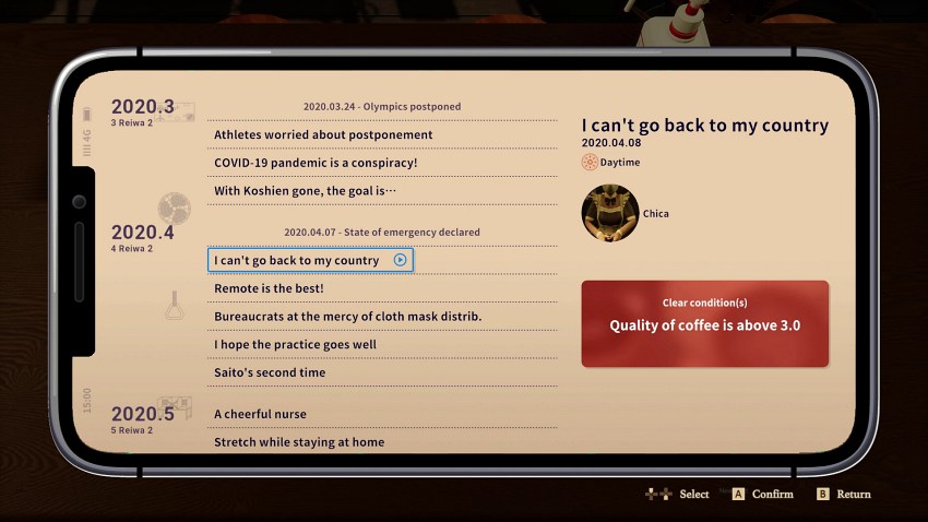 Tokyo Coffee: Grinding in the Pandemic เกมจำลองการเป็นบาริสต้าในช่วงโควิด 4 Tokyo Coffee: Grinding in the Pandemic Announced