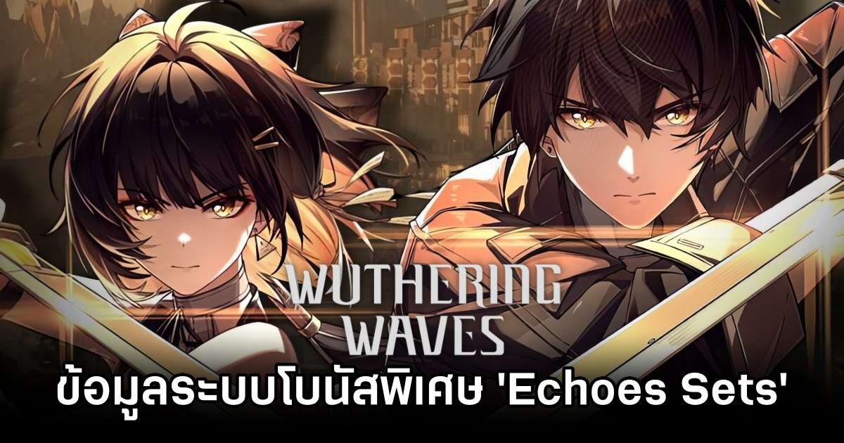 ข้อมูลระบบโบนัสพิเศษ 'Echoes Sets' ใน Wuthering Waves 1 Wuthering Waves Echoes Sets Detail