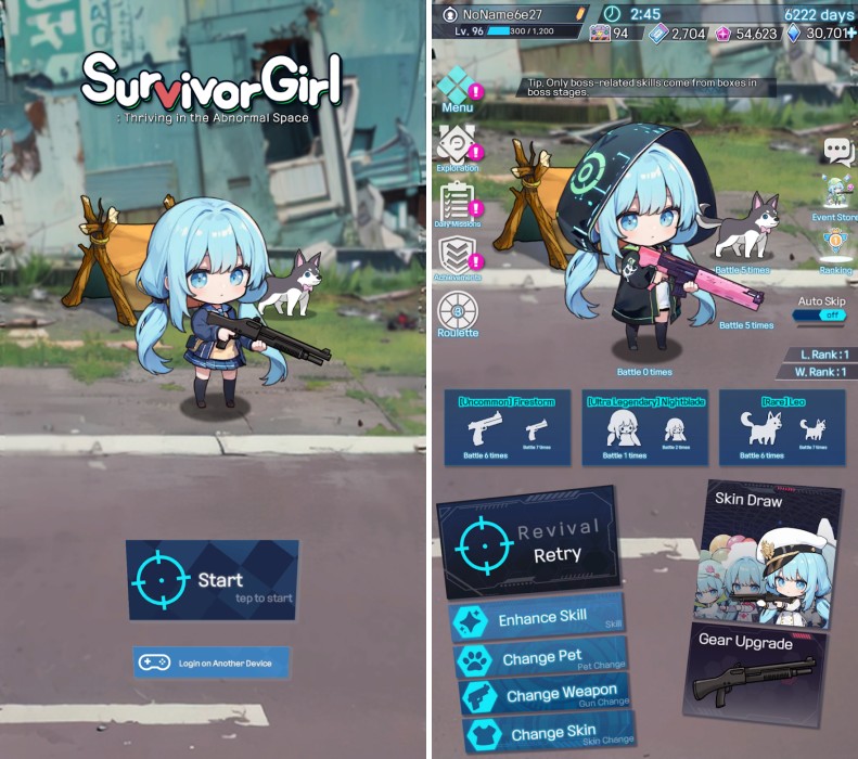 Survivor Girl : Abnormal Space เกมมือถือ Idle RPG สาวหัวฟ้าผจญภัย 5 Survivor Girl : Abnormal Space Announced