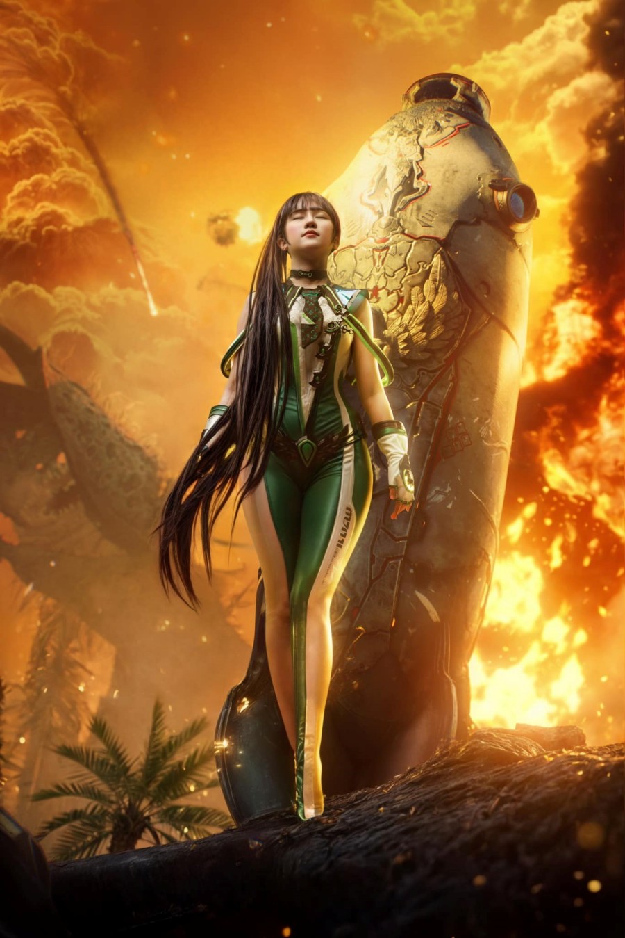 เปิดบทสัมภาษณ์คุณโชแชง ตัวแทนสาวไทยที่คอสเพลย์เป็น Eve จาก Stellar Blade 7 Eve Stellar Blade Cosplay by Shoshang