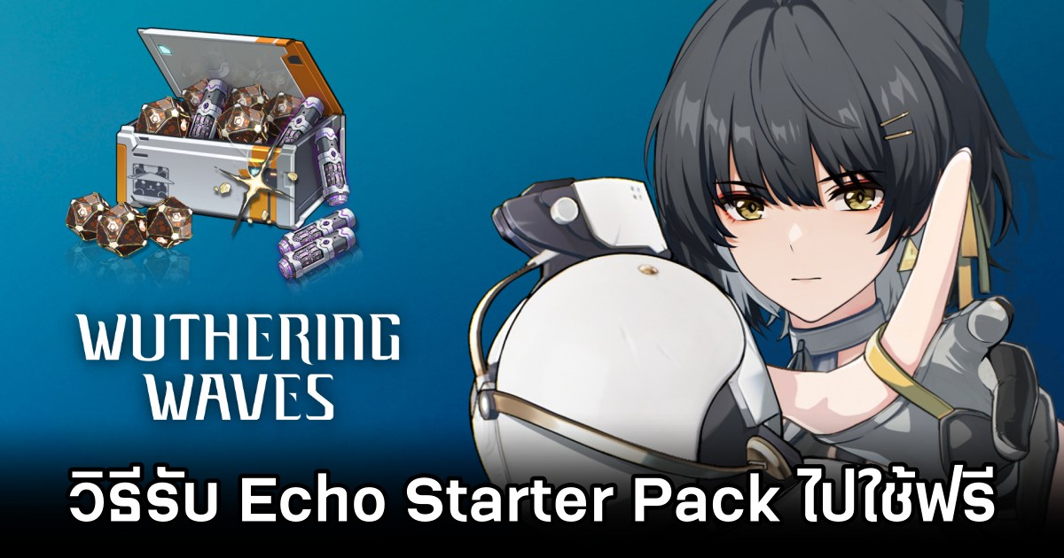 วิธีรับ Echo Starter Pack ไปใช้งานฟรีใน Wuthering Waves 1 How to get the free Echo Starter Pack in Wuthering Waves