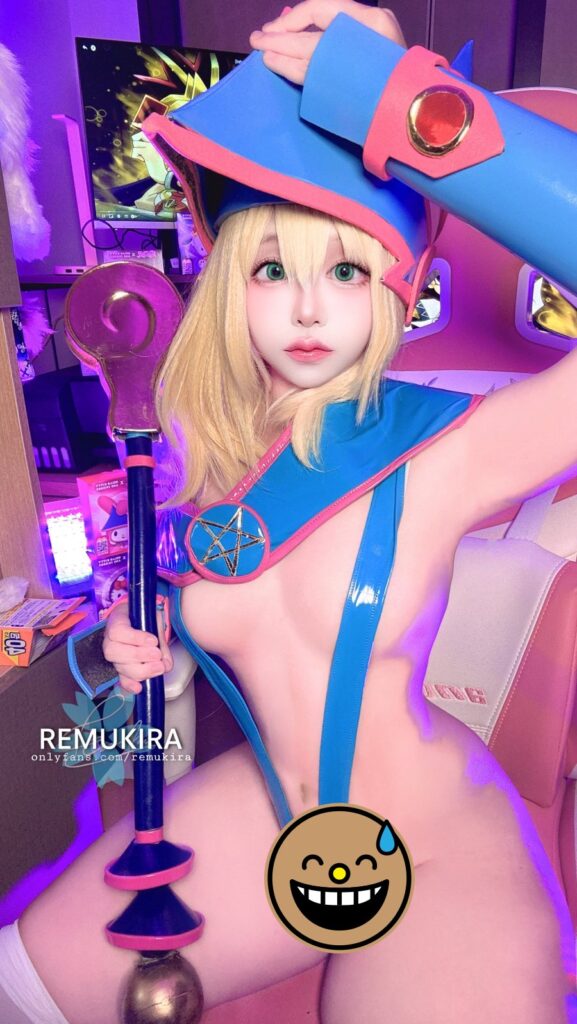 คุณเรมุจัดเต็ม แปลงโฉมเป็น Dark Magician Girl จาก Yu-Gi-Oh! สุดแซ่บ 3 Dark Magician Girl Yu-Gi-Oh! Cosplay by Remu