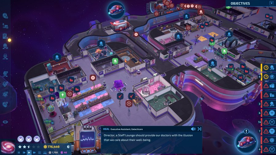 Galacticare เกมบริหารโรงพยาบาลระดับจักรวาล 3 Galacticare Announced for PS Xbox and Pc