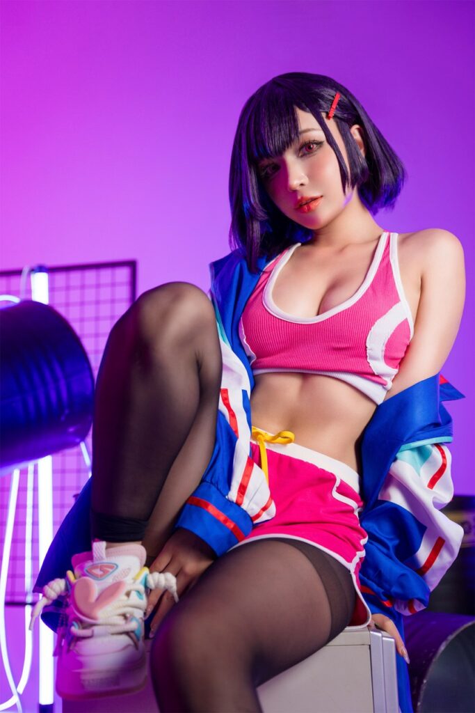 Umeko J คอสเพลย์ Shizuka Mikazuki จาก Zom 100 สุดแซ่บ! 4 Shizuka Mikazuki Zom 100 Cosplay by Umeko J