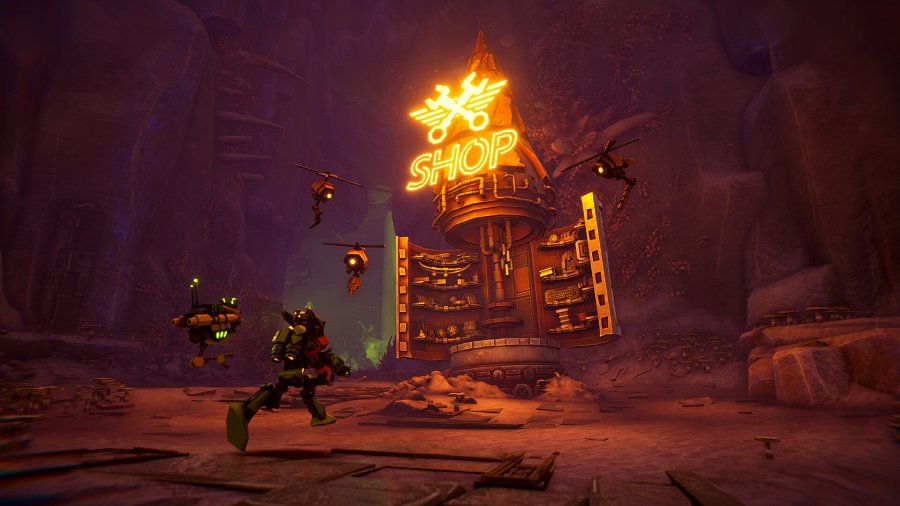 เปิดตัว Akimbot เกมแอ็กชั่นผจญภัยธีมไซไฟ 3 Akimbot Announced For PS5 Xbox and Pc