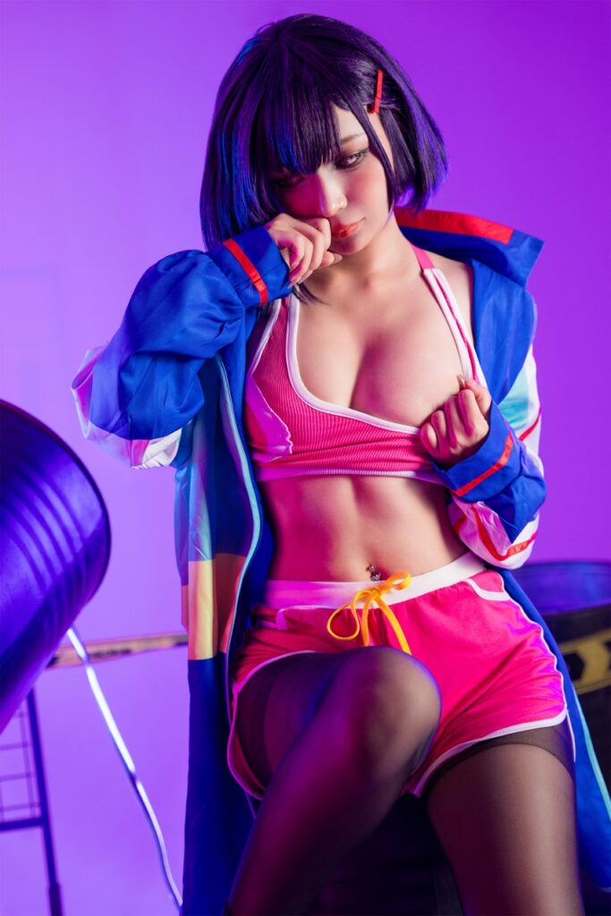 Umeko J คอสเพลย์ Shizuka Mikazuki จาก Zom 100 สุดแซ่บ! 6 Shizuka Mikazuki Zom 100 Cosplay by Umeko J