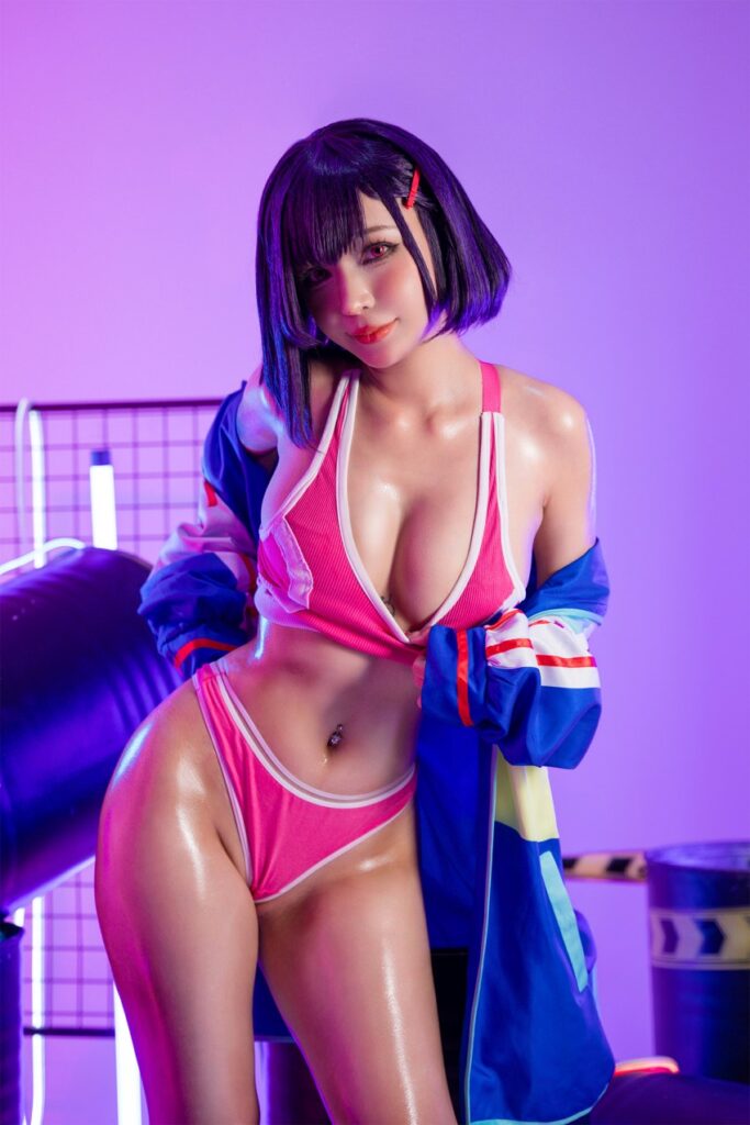 Umeko J คอสเพลย์ Shizuka Mikazuki จาก Zom 100 สุดแซ่บ! 7 Shizuka Mikazuki Zom 100 Cosplay by Umeko J
