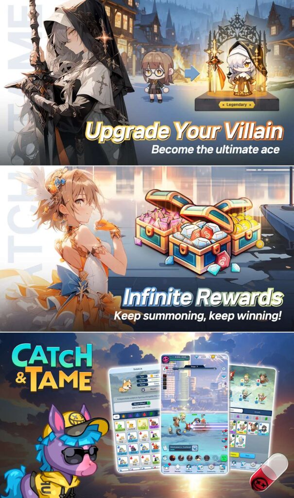 Catch & Tame เปิดให้เล่นบนสโตร์ไทยแล้ว 3 Catch & Tame