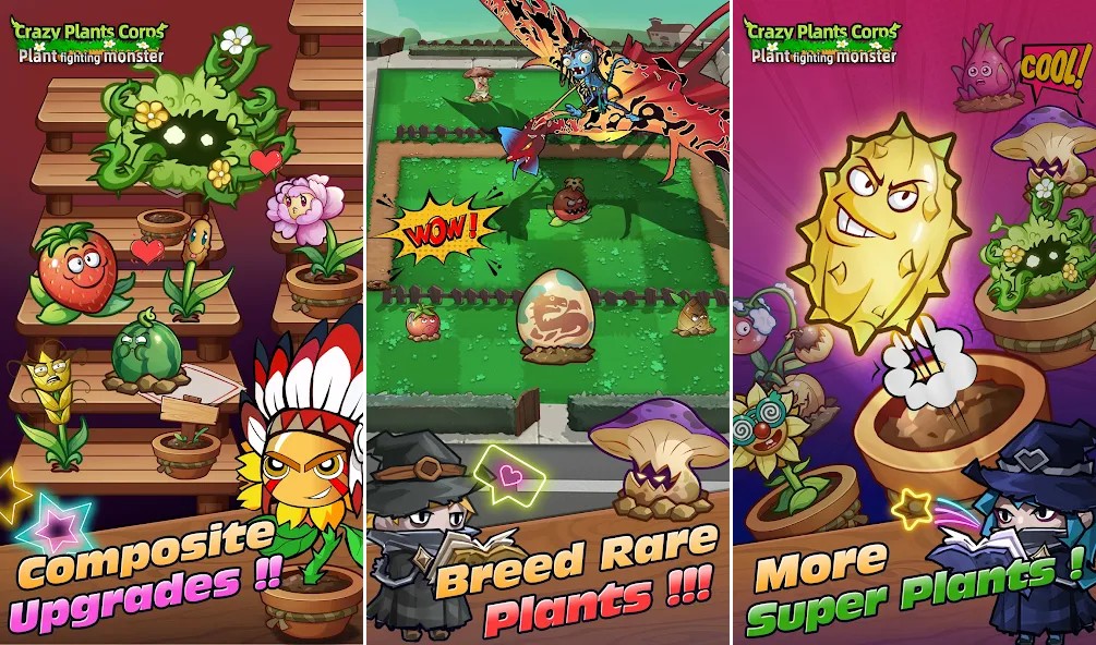 Crazy Plants Corps เปิดให้เล่นบนสโตร์ไทยแล้ว 4 Crazy Plants Corps