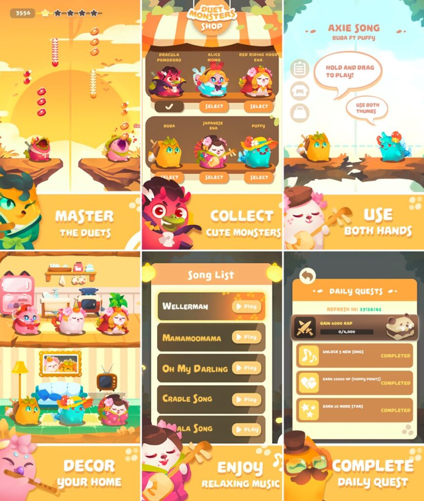 Duet Monsters เปิดให้ทดลองเล่นทั้ง iOS/Android สโตร์ไทยแล้ว 5 Duet Monsters