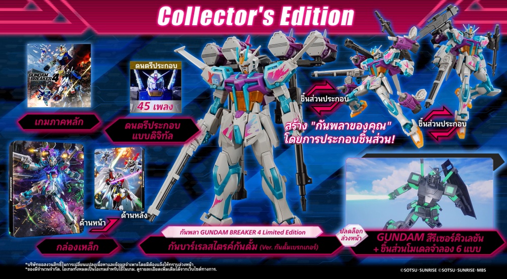 ทลาย ประกอบ สู้! GUNDAM BREAKER 4 พาเหล่าเกมเมอร์กลับสู่รากฐานของซีรีส์สุดที่รักด้วยผลงานชิ้นใหญ่ที่สุด