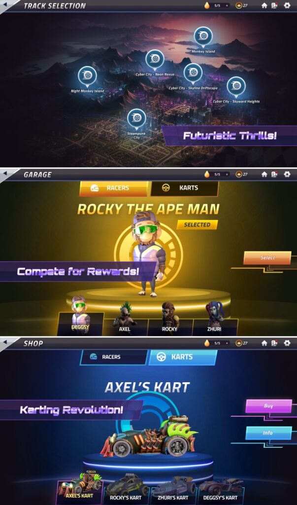 Meta Kart Racers เปิดให้บริการบนสโตร์ไทยแล้ว 3 Meta Kart Racers