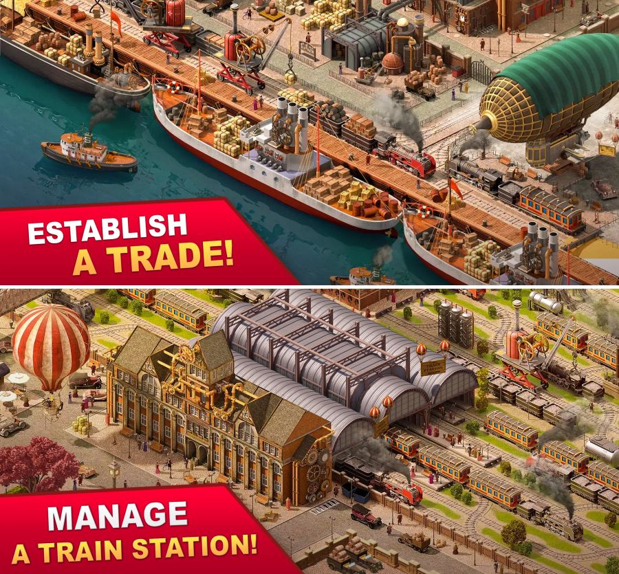 Steam City เปิดโหลดบนสโตร์ไทยทั้ง iOS และ Android แล้ววันนี้ 7 Steam City เปิดโหลดบนสโตร์ไทยทั้ง iOS และ Android แล้ววันนี้