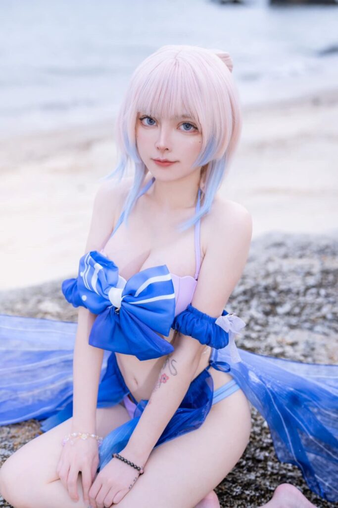 คอสเพลย์ Kokomi ที่สวย ขาว เซ็กซี่ โดนใจ 4 คอสเพลย์ Kokomi ที่สวย ขาว เซ็กซี่ โดนใจ