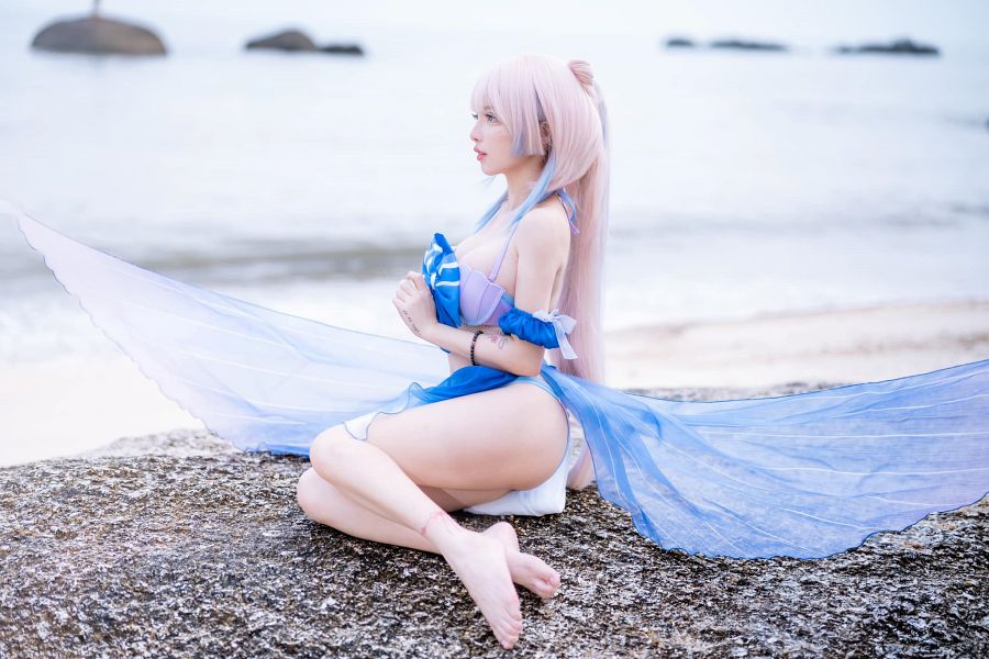 คอสเพลย์ Kokomi ที่สวย ขาว เซ็กซี่ โดนใจ 5 คอสเพลย์ Kokomi ที่สวย ขาว เซ็กซี่ โดนใจ