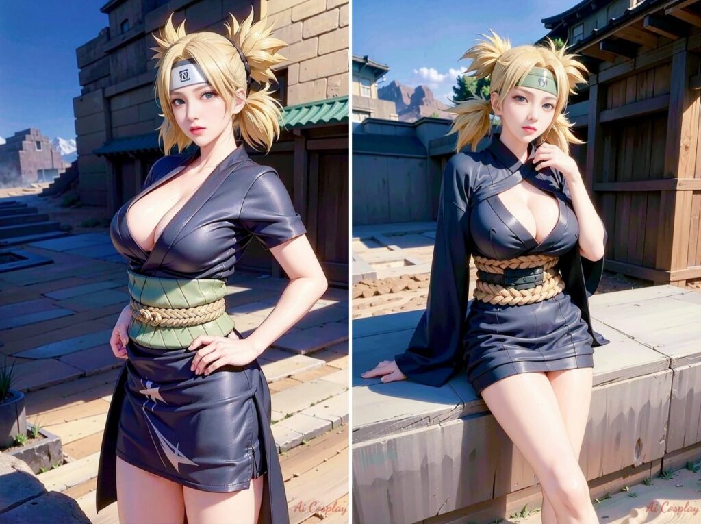 แฟนอาร์ต Temari เวอร์ชั่น AI 4 แฟนอาร์ต Temari เวอร์ชั่น AI