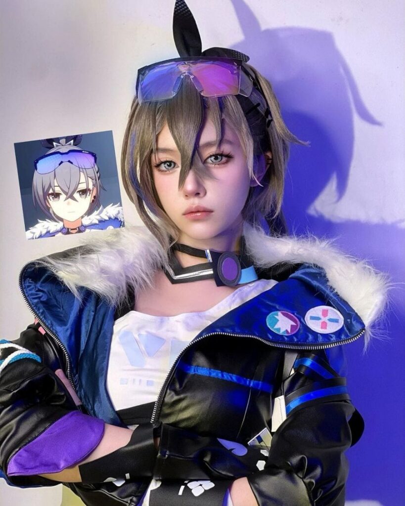 คอสเพลย์ Silver Wolf จาก Honkai: Star Rail 2 คอสเพลย์ Silver Wolf จาก Honkai: Star Rail