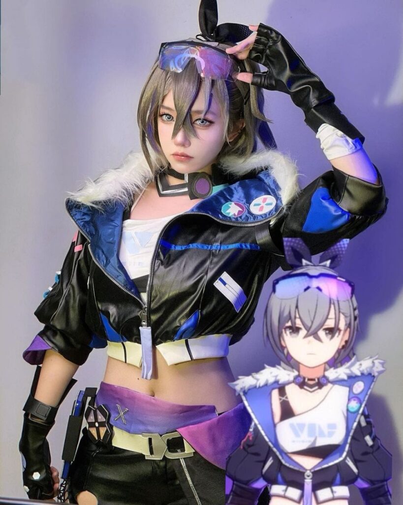 คอสเพลย์ Silver Wolf จาก Honkai: Star Rail 3 คอสเพลย์ Silver Wolf จาก Honkai: Star Rail