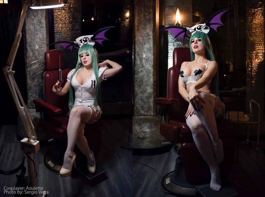 Azulette โชว์ผลงานคอสเพลย์ Morrigan และ Felicia ได้แซ่บโดนใจ 5 Azulette โชว์ผลงานคอสเพลย์ Morrigan และ Felicia ได้แซ่บโดนใจ