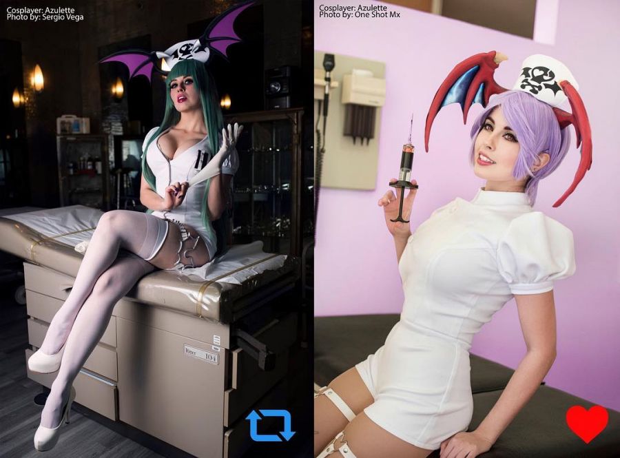 Azulette โชว์ผลงานคอสเพลย์ Morrigan และ Felicia ได้แซ่บโดนใจ 7 Azulette โชว์ผลงานคอสเพลย์ Morrigan และ Felicia ได้แซ่บโดนใจ