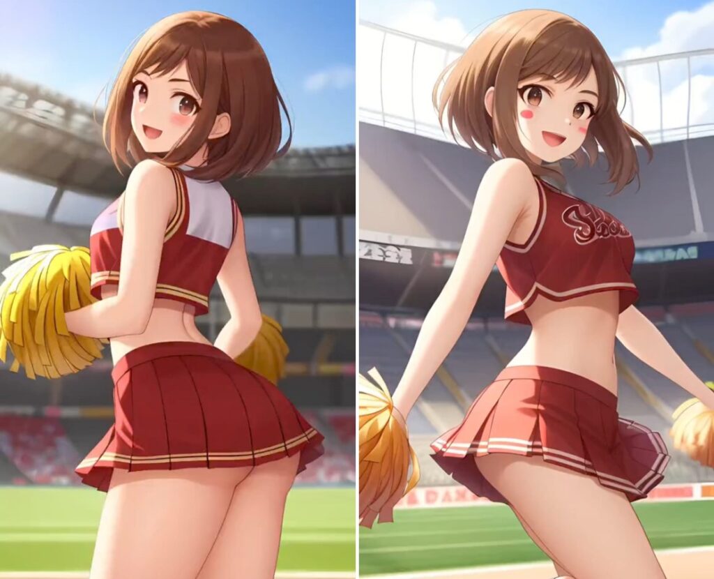 แฟนอาร์ต Ochako จาก My Hero Academia เวอร์ชั่น AI วาด