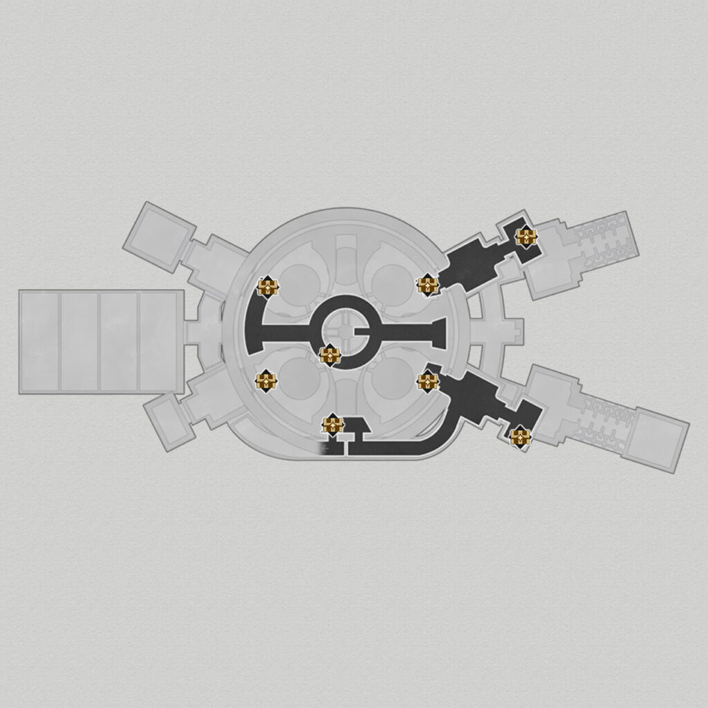 Honkai: Star Rail - เผยจุดหีบสมบัติในแมป Herta Space Station