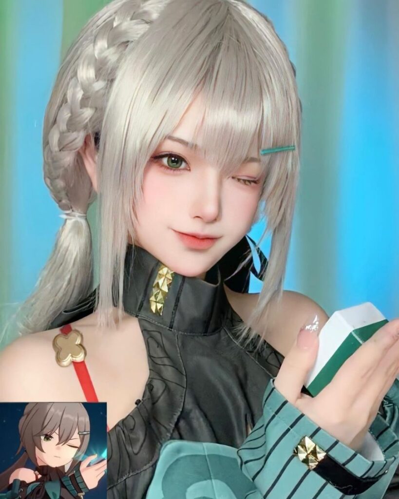คอสเพลย์ Qingque จาก Honkai: Star Rail ที่น่ารักใจละลาย 2 คอสเพลย์ Qingque จาก Honkai: Star Rail ที่น่ารักใจละลาย
