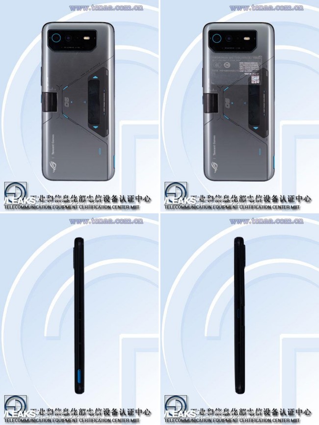 เผยภาพตัวเครื่อง ASUS ROG Phone 6D Ultimate จาก TENAA