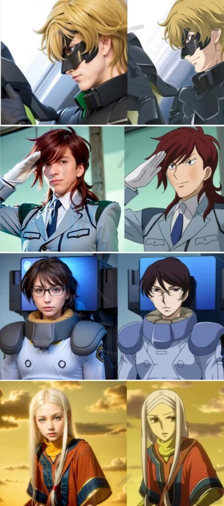 แฟนอาร์ต 'เมื่อ Gundam OO ถูกแสดงโดยคนจริง' ฝีมือ AI 4 แฟนอาร์ต 'เมื่อ Gundam OO ถูกแสดงโดยคนจริง' ฝีมือ AI