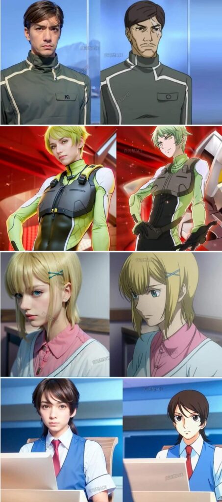 แฟนอาร์ต 'เมื่อ Gundam OO ถูกแสดงโดยคนจริง' ฝีมือ AI 5 แฟนอาร์ต 'เมื่อ Gundam OO ถูกแสดงโดยคนจริง' ฝีมือ AI